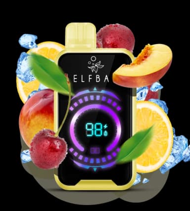 ЕльфFS18000 Cherry Peach Lemonade ( Вишня Персик Лимонад)