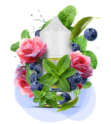 Liq 30ml Blueberry Rose Mint ( Чорниця Трояндова М'ята )