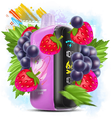 Ельф RAYA D3 25000 Strawberry Grape (Полуниця Виноград)