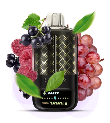 Combo 20000 - 25000 Blackcurrant Raspberry & Grape (Чорна смородина Малина і Виноград)