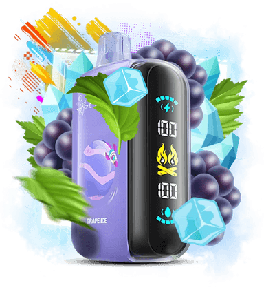 Ельф RAYA D3 25000 Grape Ice (Виноград Лід)