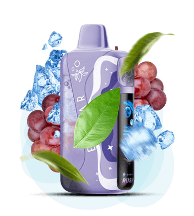 LUSH KING PRO 40000 Black Grape Ice (Чорний Виноград Лід)