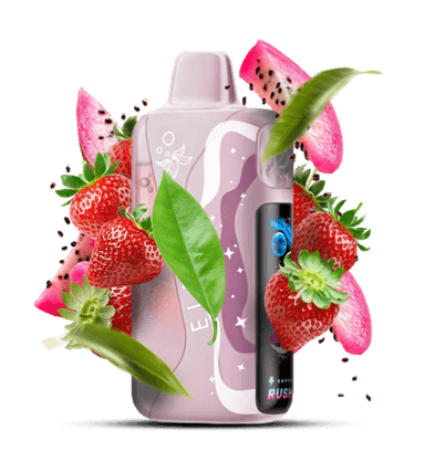 LUSH KING PRO 40000 Sour Strawberry Dragonfruit (Кисла Полуниця Пітахая)