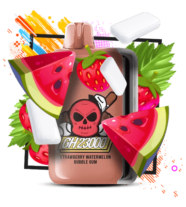 GH23000 Strawberry Watermelon Bubble Gum (Полуниця Кавун Жуйка)