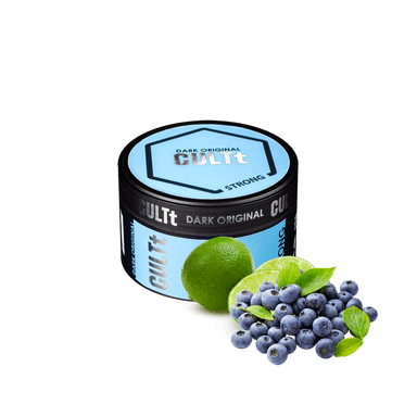 Тютюн CULTt Strong DS10 Lime blueberry (Лайм Чорниця, 100 г)