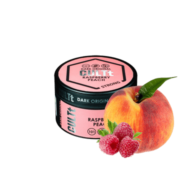 Тютюн CULTt Strong DS101 Raspberry peach (Малина Персик, 100 г)