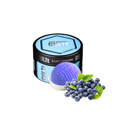 Тютюн CULTt Strong DS106 blue ice cream (Чорничне Морозиво, 100 г)