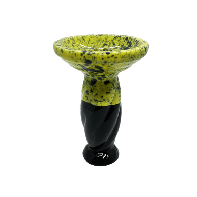 Глиняна чаша GrynBowls Spawn Black Yellow (чорний з жовтим)
