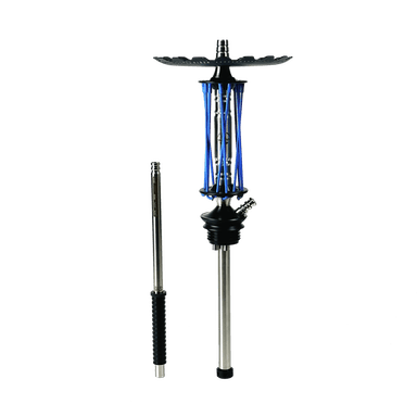 Кальян Trumpet Hookah Rider Blue (синій, базовий комплект)