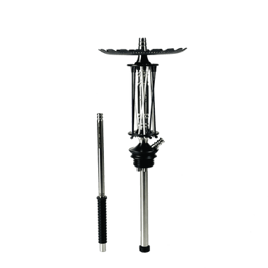 Кальян Trumpet Hookah Rider Black White (чорно-білий, базовий комплект)