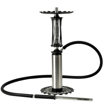 Кальян Trumpet Hookah Rider Still Black (чорний, повний комплект)