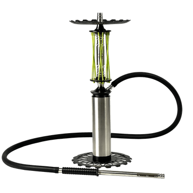 Кальян Trumpet Hookah Rider Still Green Neon (зелений, повний комплект)