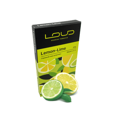 Тютюн Loud Lemon lime (Лимон Лайм, 100 г)