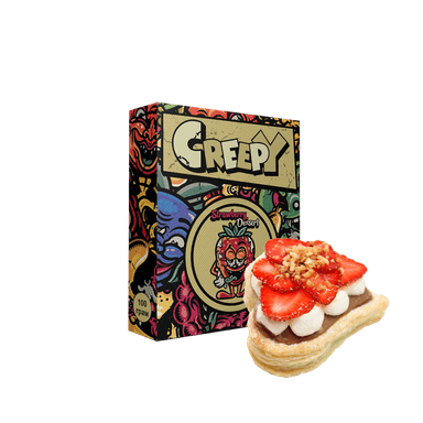 Тютюн Creepy Strawberry dessert (Полуничний десерт, 100 г)