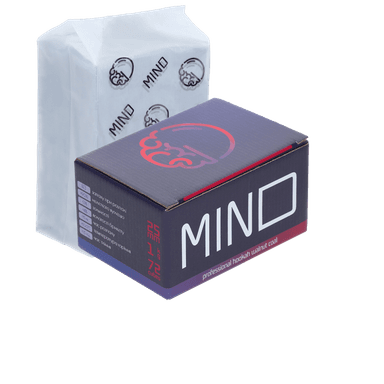 Горіхове вугілля для кальяну Mind (1 кг, 72 шт, р25)