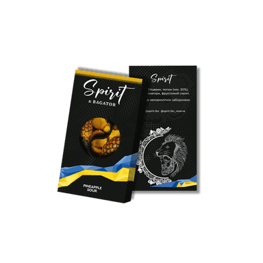 Тютюн Spirit Bagator Pineapple Sour (Кислий Ананас, 40 г)
