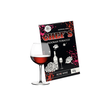 Тютюн Chefs Rose wine (рожеве вино, 40 г)