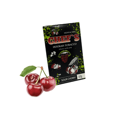 Тютюн Chefs Sour Cherry (Кисла Вишня, 40 г)