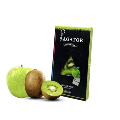 Кальянна чайна суміш Bagator Hookah Tea Apple Kiwi (Яблуко Ківі, 50 г)