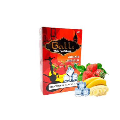 Тютюн Balli Strawberry banana ice (Полуниця Банан Лід, 50 г)