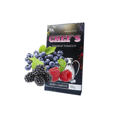 Тютюн Chefs Berry Compote (Ягідний компот, 100 г)