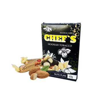 Тютюн Chefs Nuts Plan (Марципан Горіхи, 40 г)