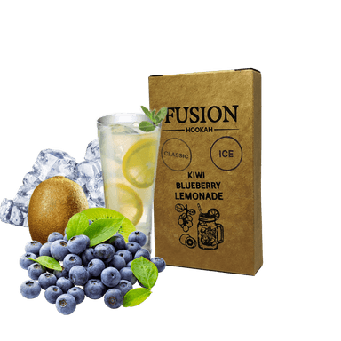 Тютюн Fusion Classic Ice Kiwi Blueberry Lemonade (Лимон Ківі Лохина Лід, 100 г)