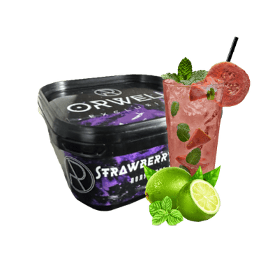 Тютюн Orwell Strong Strawberry Mojito (Полуничний Мохіто, 200 г)