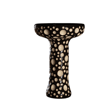 Глиняна чаша Etna Phunnel Dot Black (Чорний)