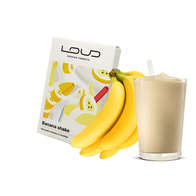 Тютюн Loud Light Banana shake (Банана Шейк, 50 г)