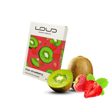 Тютюн Loud Light Kiwi-strawberry (Ківі Полуниця, 50 г)