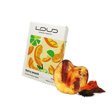 Тютюн Loud Light Spicy peach (Спайсі Персик, 50 г)