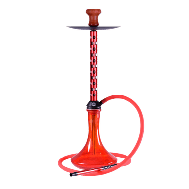 Кальян Yahya Aludots Red (червоний, повний комплект)