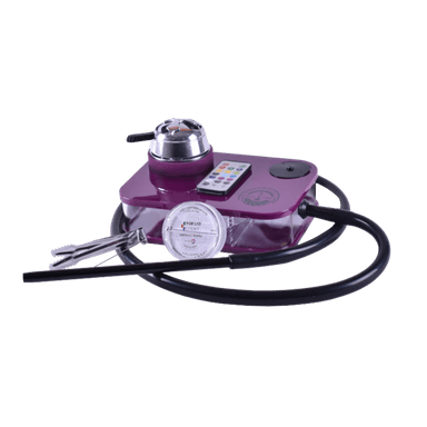 Кальян Yahya Capsule Violet (фіолетовий, повний комплект)