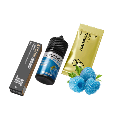 Набір для самозамішування Chaser Blue Raspberry Ultra (Блакитна Малина, 50 мг, 30 мл)