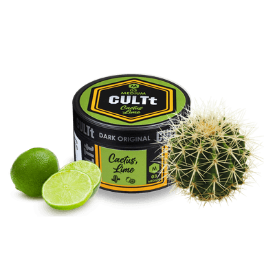 Тютюн CULTt Medium M3 Cactus Lime (Кактус Лайм, 100 г)