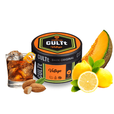 Тютюн CULTt Medium M57 Voltage (Амарето Лимон Диня, 100 г)