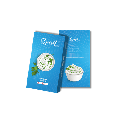 Тютюн Spirit Gastro Сметана Зелень (40 г)