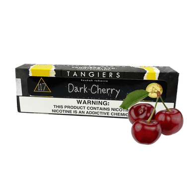Тютюн Tangiers Noir №117 Dark Cherry (Дарк чері, 250 г) Чорна упаковка