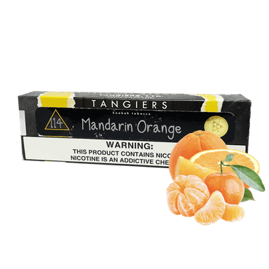 Тютюн Tangiers Noir №114 Mandarin Orange (Мандарин Апельсин, 250 г) Чорна упаковка