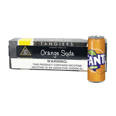 Тютюн Tangiers Noir №10 Orange Soda (Оранж сода, 250 г) Чорна упаковка