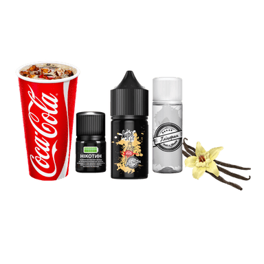 Набір для самозамішування Hype Kit Cola Vanilla (Кола Ванільна, 50 мг, 30 мл)