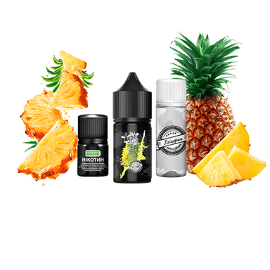 Набір для самозамішування Hype Kit Pineapple (Ананас, 50 ​​мг, 30 мл)
