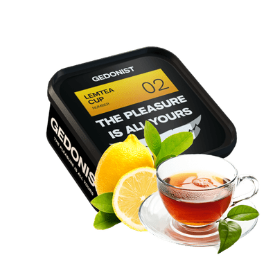 Тютюн Gedonist №02 LemTea cup (Лимон Чай, 200 г)