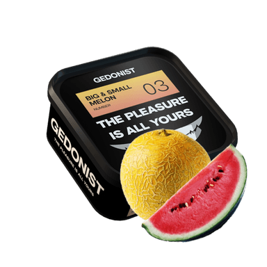 Тютюн Gedonist №03 Big & small melon (Диня Кавун, 200 г)