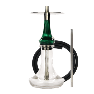 Кальян Totem Hookah Monolit Micra Emerald green (Зелений, повний комплект)
