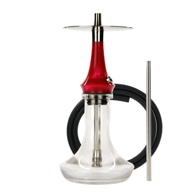 Кальян Totem Hookah Monolit Micra Sangria Red (Червоний, повний комплект)