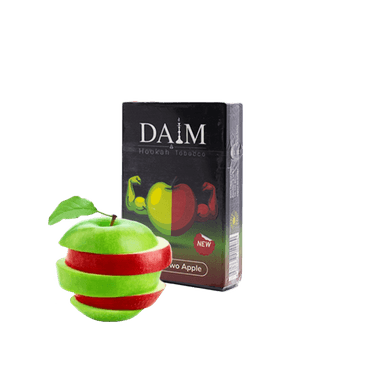 Тютюн DAIM Two Apple (Подвійне Яблуко, 50 г)