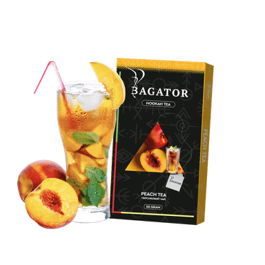 Кальянна чайна суміш Bagator Hookah Tea Peach Tea (Персиковий чай, 50 г)