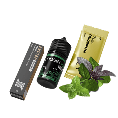 Набір для самозамішування Chaser Mix Basil Mint Ultra (Базилік М'ята, 50 мг, 30 мл)